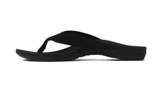 Load image into Gallery viewer, Axign Premium Orthotic Flip Flops – Black