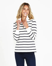 Load image into Gallery viewer, Betty Basics Santa Monica Dark Blue Stripe