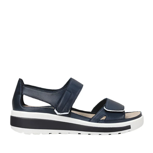 Ziera Gedd W Navy - White Leather