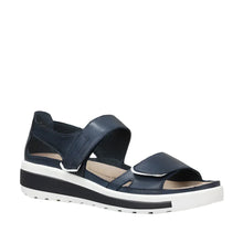 Load image into Gallery viewer, Ziera Gedd W Navy - White Leather
