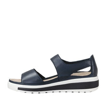 Load image into Gallery viewer, Ziera Gedd W Navy - White Leather