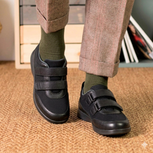 Load image into Gallery viewer, Gadean Ocu Ultimate Velcro Shoe 3e Black