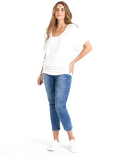 Load image into Gallery viewer, Betty Basics Maui Tee White