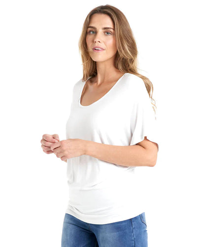 Betty Basics Maui Tee White