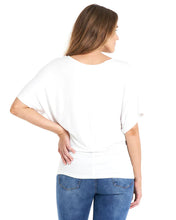 Load image into Gallery viewer, Betty Basics Maui Tee White