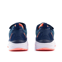 Load image into Gallery viewer, Sfida Monsoon Girls Runner V Navy/mint/coral Girls Sneaker