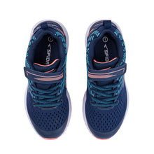 Load image into Gallery viewer, Sfida Monsoon Girls Runner V Navy/mint/coral Girls Sneaker