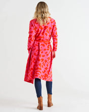 Load image into Gallery viewer, Betty Basics Pink/red Cheetah Cardigan