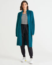 Load image into Gallery viewer, Betty Basics Mia Cardigan Smokey Teal