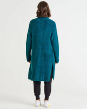 Load image into Gallery viewer, Betty Basics Mia Cardigan Smokey Teal