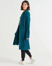Load image into Gallery viewer, Betty Basics Mia Cardigan Smokey Teal