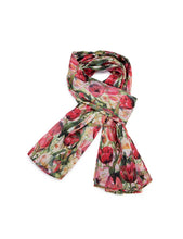Load image into Gallery viewer, Serenade Spring Tulip Double Sided Scarf