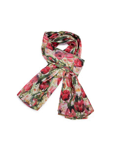Serenade Spring Tulip Double Sided Scarf
