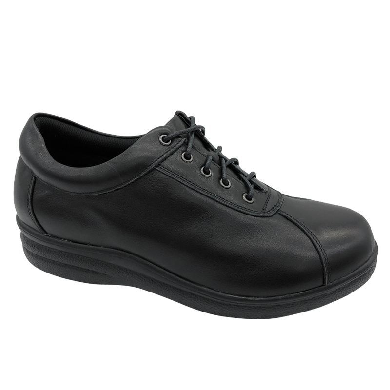 Pure Comfort Softly Lace Up Shoe Black