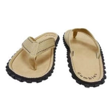Load image into Gallery viewer, Gumbies Miler 1000 Thongs Beige
