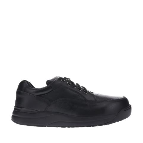 Scholl Orthaheel Power Walker Mens Shoes Lace Up Walking Shoes/ Black
