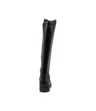 Load image into Gallery viewer, Ziera Sallies Xf-zr Black Stretch Leather Knee High Boots
