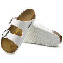 Load image into Gallery viewer, Birkenstock Arizona White Birko-flor Regular