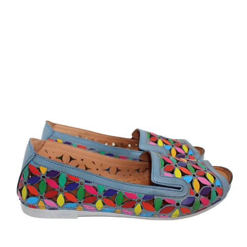 Cabello Lulu Denim Floral