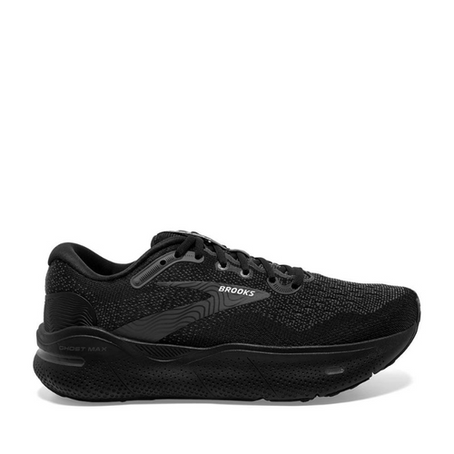 Brooks M Ghost Max 4e Black/black/ Ebony Width