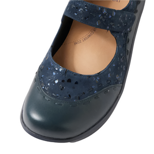 Ziera Gummibear Navy-navy Sparkle Leather-suede Xw