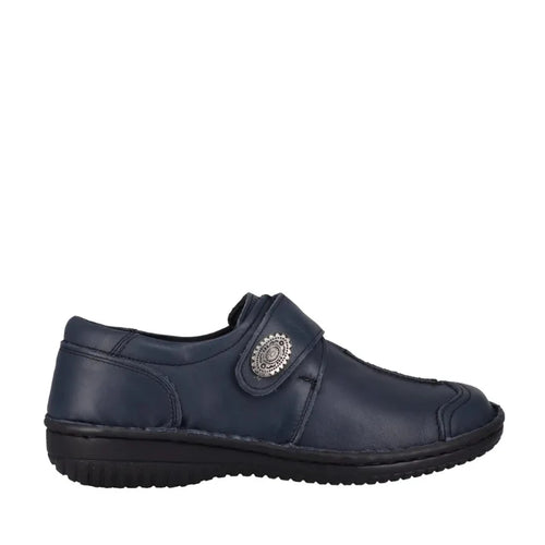 Cabello Comfort Womens Shoes 5072-27xl Navy Leather