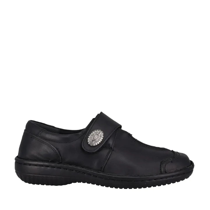 Cabello Comfort Womens Shoes 5072-27xl Black Leather