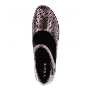 Revere Osaka Gunmetal Lazer Wide