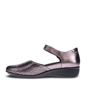 Revere Osaka Gunmetal Lazer Wide