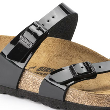 Load image into Gallery viewer, Birkenstock Mayari Birko-flor Black Patent Regular