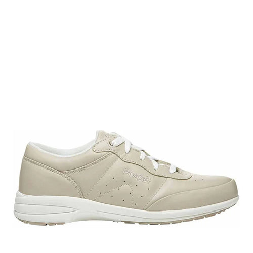 Propet Washable Walker Womens Shoes Bone/White