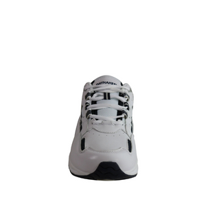 Scholl Mens Shoes X-trainer White/ Navy Blue
