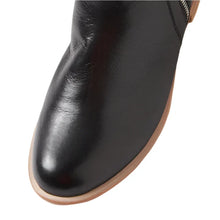 Load image into Gallery viewer, Ziera Mcteal Black-Natural Heel