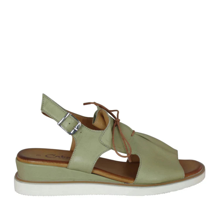 Cabello Selin Pistachio Womens Shoes