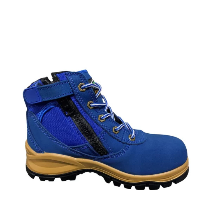 Otway Womens Shoes Eureka Soft Toe Work Boot- True Blue