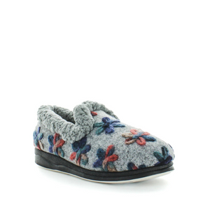 Panda Emille Light Grey Embroidery