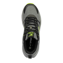 Load image into Gallery viewer, Sfida Peak  Mens Trail Runners Grey/Black/Green