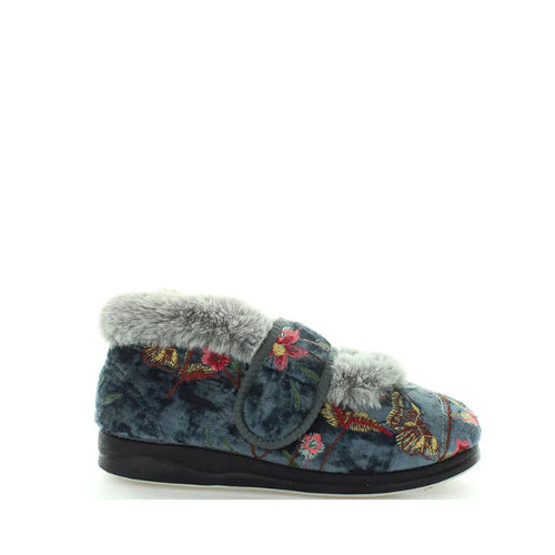 Panda Emee Grey Embroidery