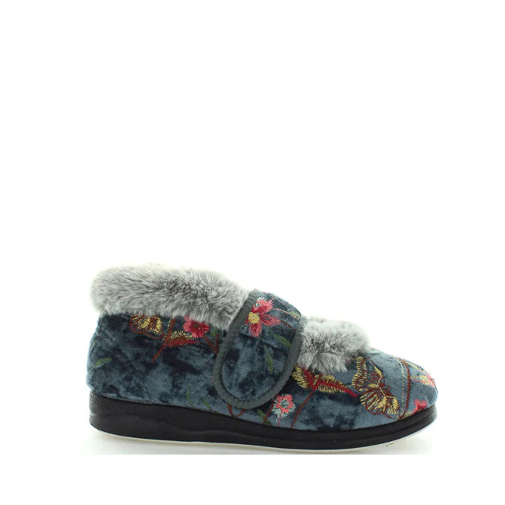 Panda Emee Grey Embroidery