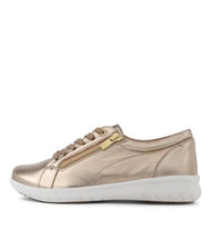 Load image into Gallery viewer, Ziera Solar Xf Zr Champagne Leather Sneaker