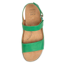 Load image into Gallery viewer, Ziera Benji W Spearmint-white Leather