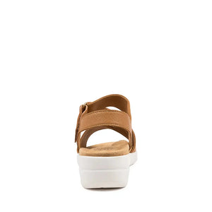 Ziera Nazly Tan Leather Womens Shoes