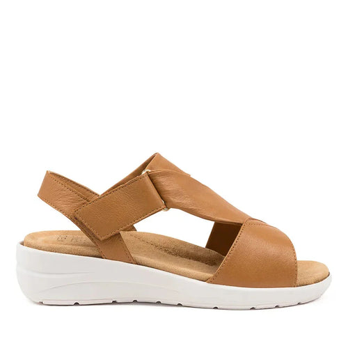 Ziera Nazly Tan Leather Womens Shoes