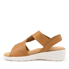 Load image into Gallery viewer, Ziera Nazly Tan Leather Womens Shoes