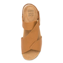Load image into Gallery viewer, Ziera Nazly Tan Leather Womens Shoes