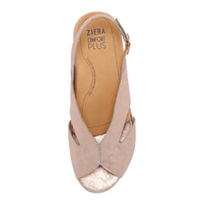 Load image into Gallery viewer, Ziera Addya Xw Rose Satin Metal Leather
