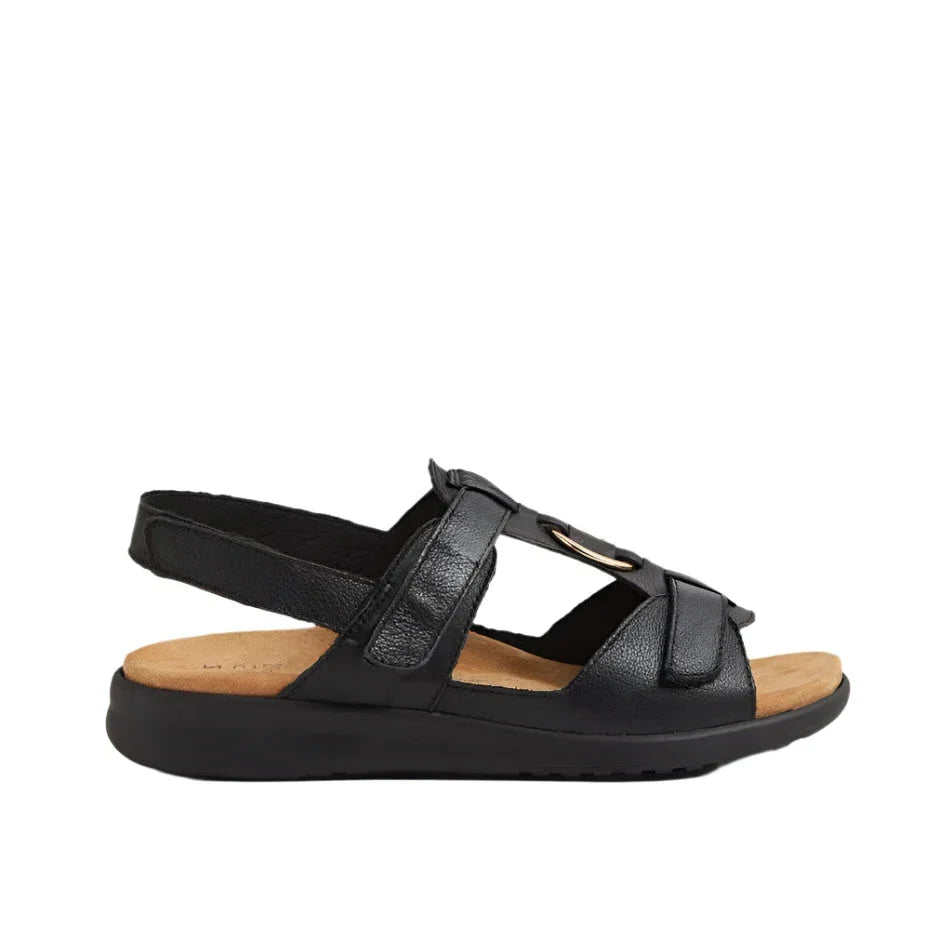 Ziera Brisa Xw Black-black Sole Leather