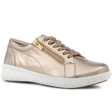Load image into Gallery viewer, Ziera Solar Xf Zr Champagne Leather Sneaker