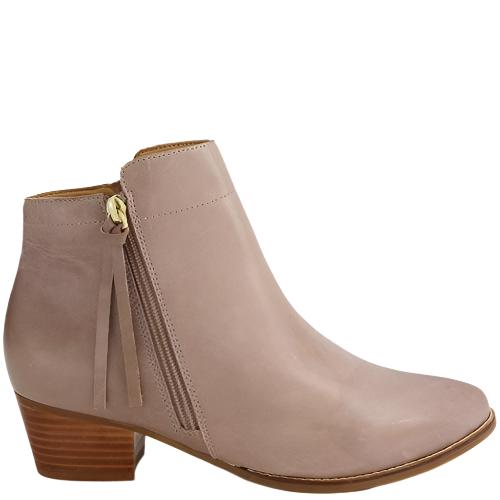Ziera Vendas Xf-zr Smoke Natural Leather Ankle Boots