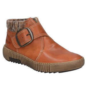 Josef Seibel Maren Orange Kombi Women Ankle Boots
